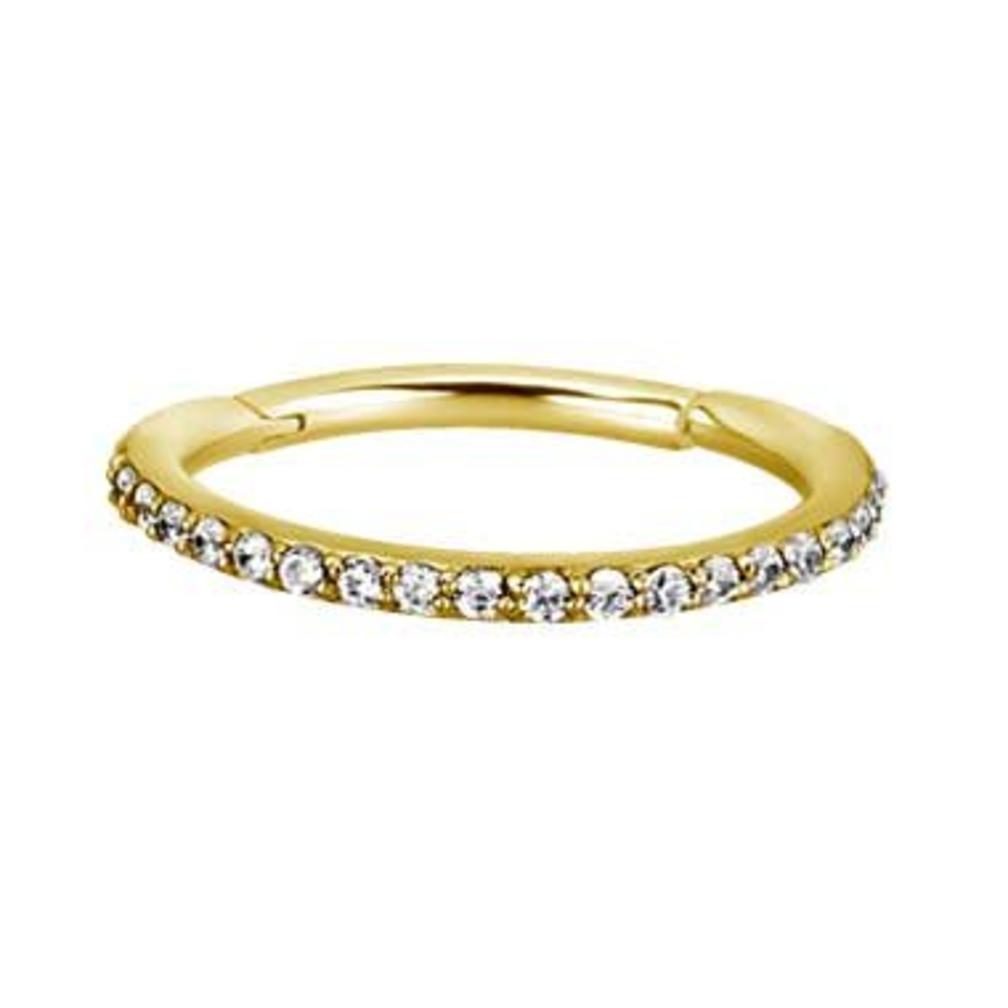 Vergulde Ring - Premium Zirkonia