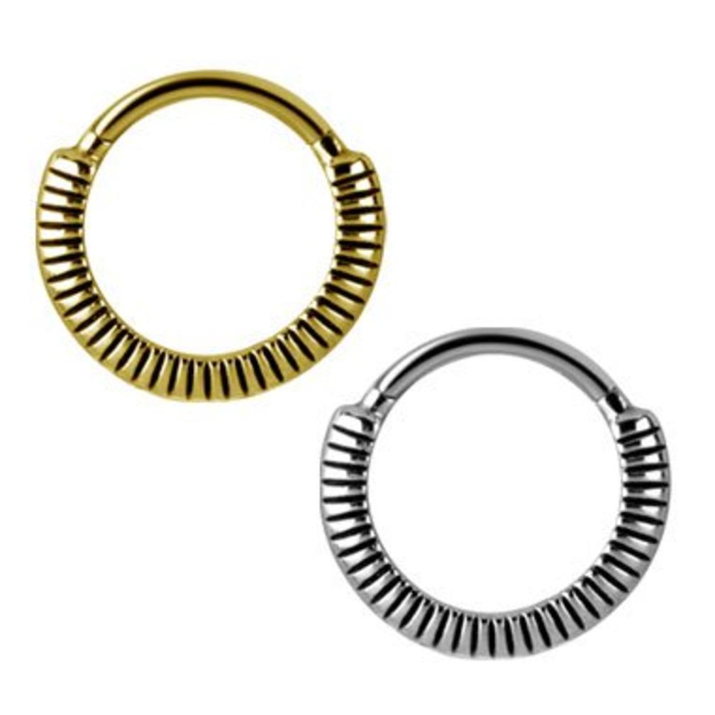 Piercing Ring - Veer Textuur