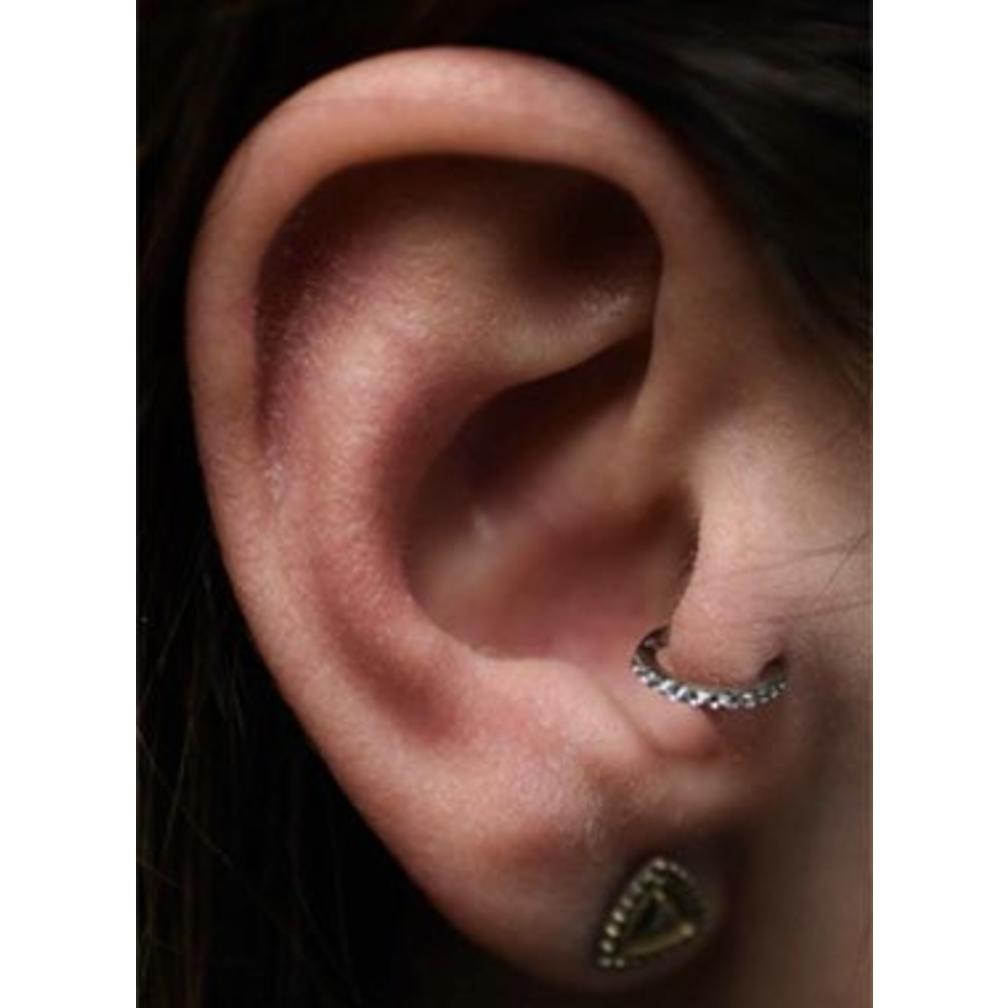 Chirurgisch Staal Conch Ring - Premium Zirkonia