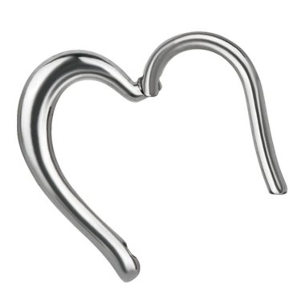 Chirurgisch Stalen Segment Ring Hartje
