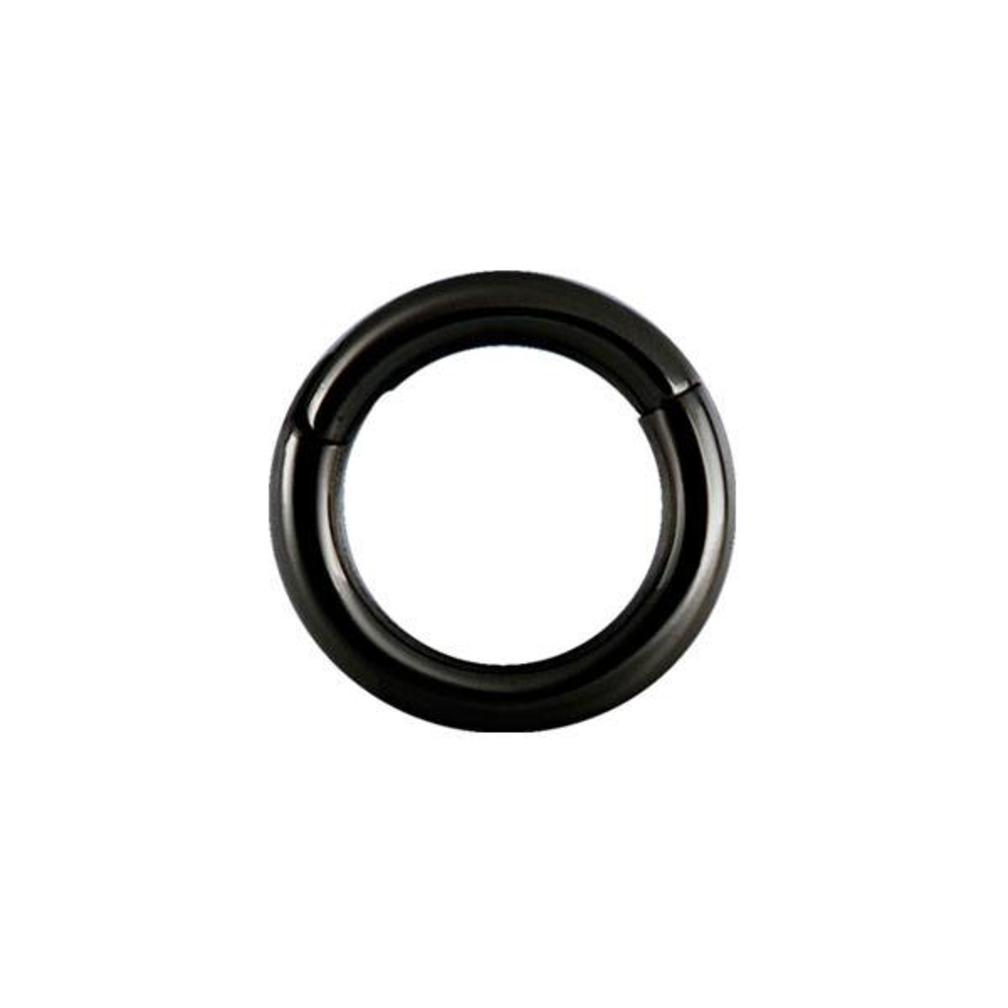 Zwart Chirurgisch Stalen Segment Ring - Basic (1.2mm)