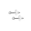 Surgical Steel Earstuds - Cubic Zirconia