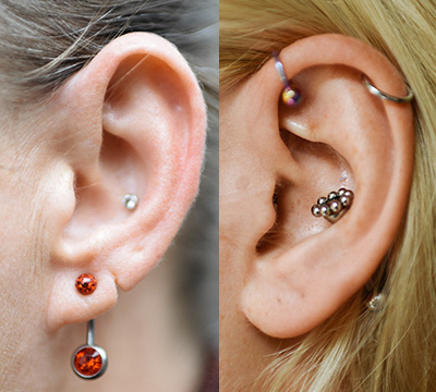 Piercings In Het Oor Piercings Works