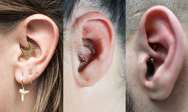 Wonderbaar Piercings in het oor - Piercings Works YA-29