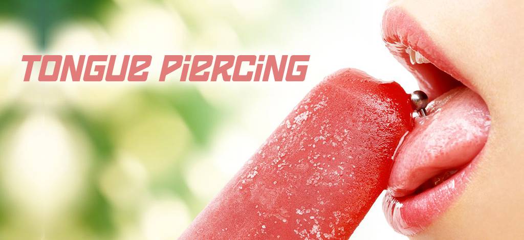 tongue piercings types