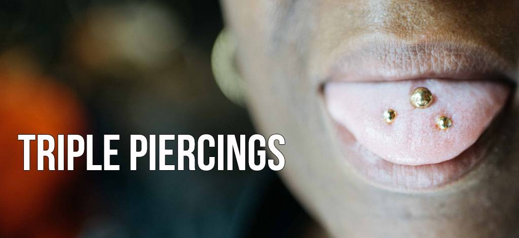 Triple Piercings Piercings Works