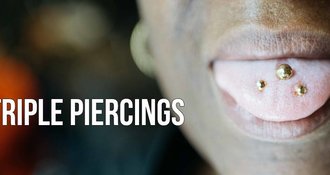 Triple piercings