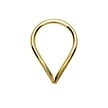 Gold Plated Silver Ear Piercing