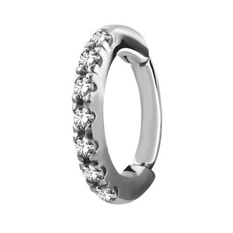 Piercings Works Click Ring - Premium Zirconia