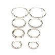 Silver Earrings - 4 Pair Set