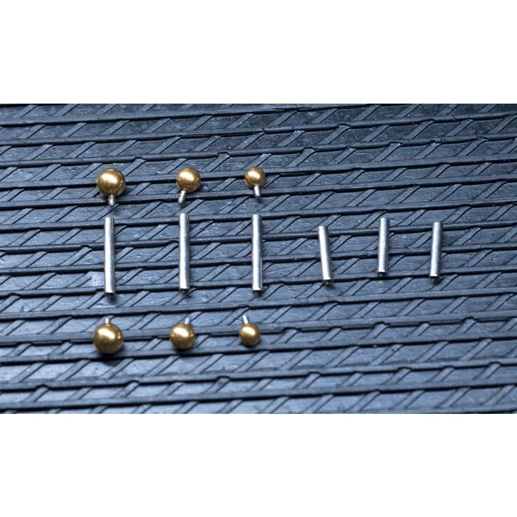 Gold Plated Surgical Steel Barbell - Set