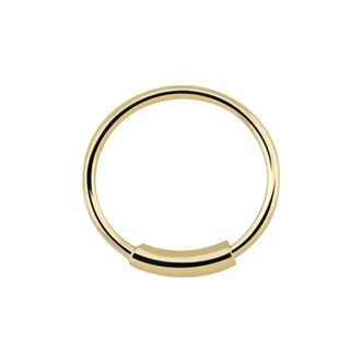 Piercings Works 14 Karat Solid Gold Nose Ring
