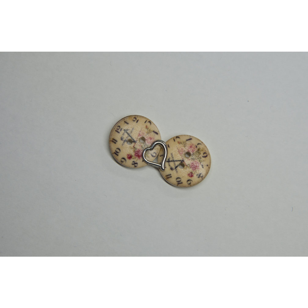 Chirurgisch Stalen Segment Ring Hartje