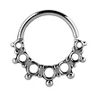 Surgical Steel Nose Ring - Orbs