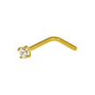 Surgical Steel Nose Stud - Round Stone