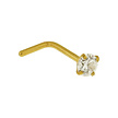 Surgical Steel Nose Stud - Round Stone