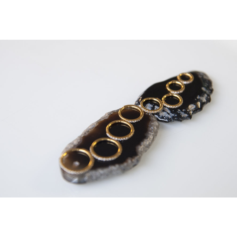 Vergulde Ring - Premium Zirkonia