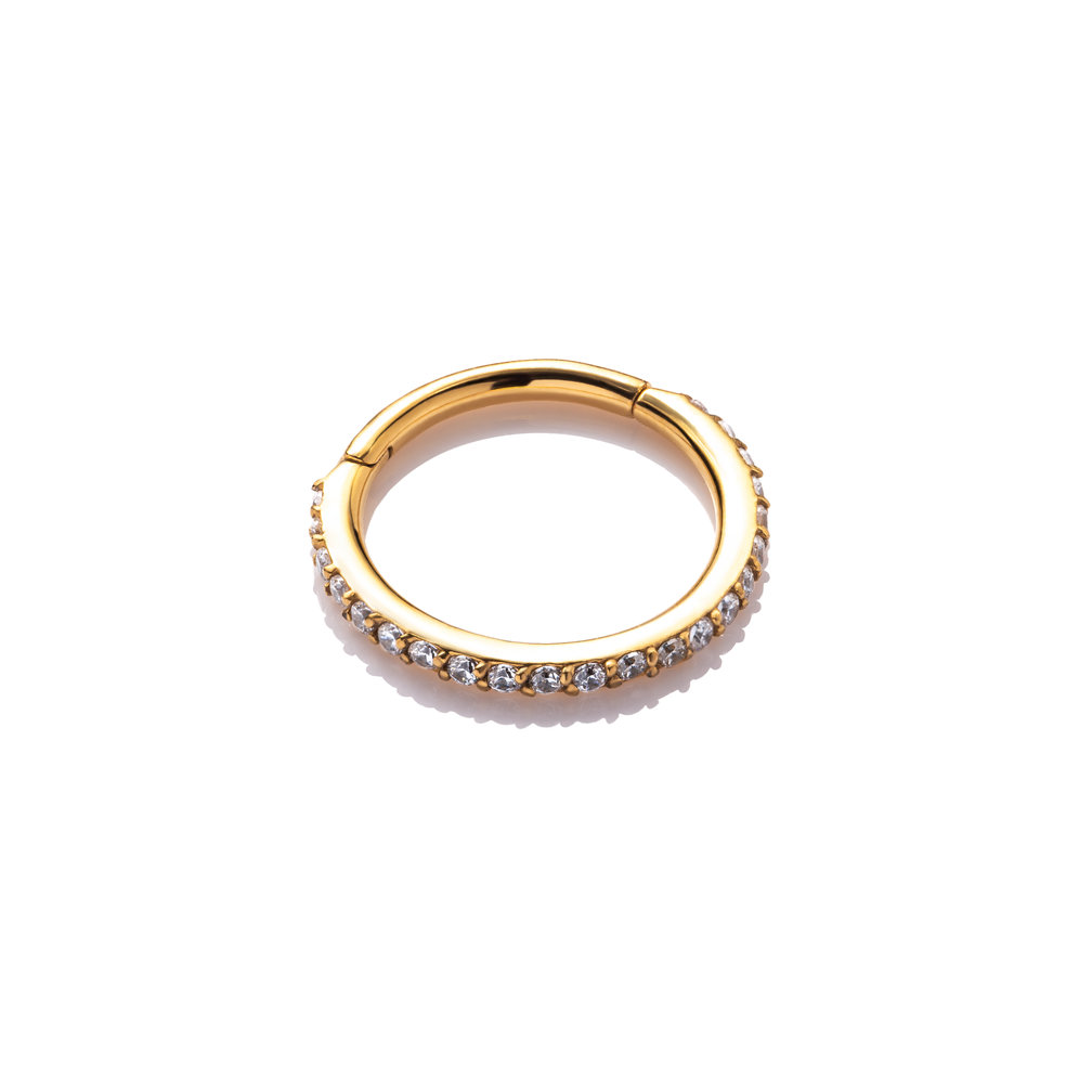 Vergulde Ring - Premium Zirkonia