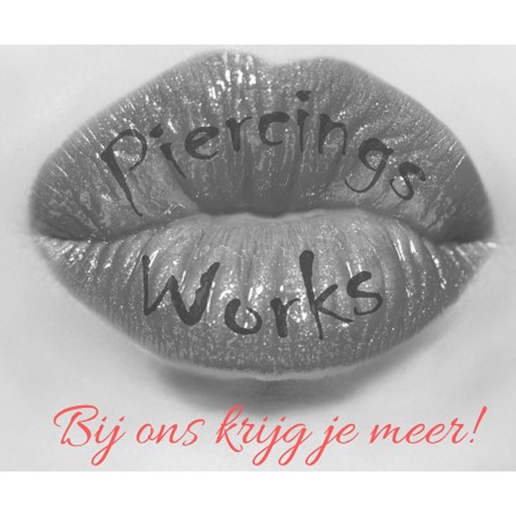 Vergulde Piercing Ring - Twisted Touw