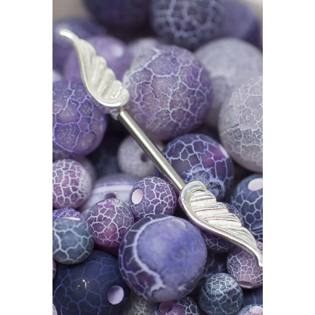 Chirurgisch Stalen Tepel Barbell - Vleugels