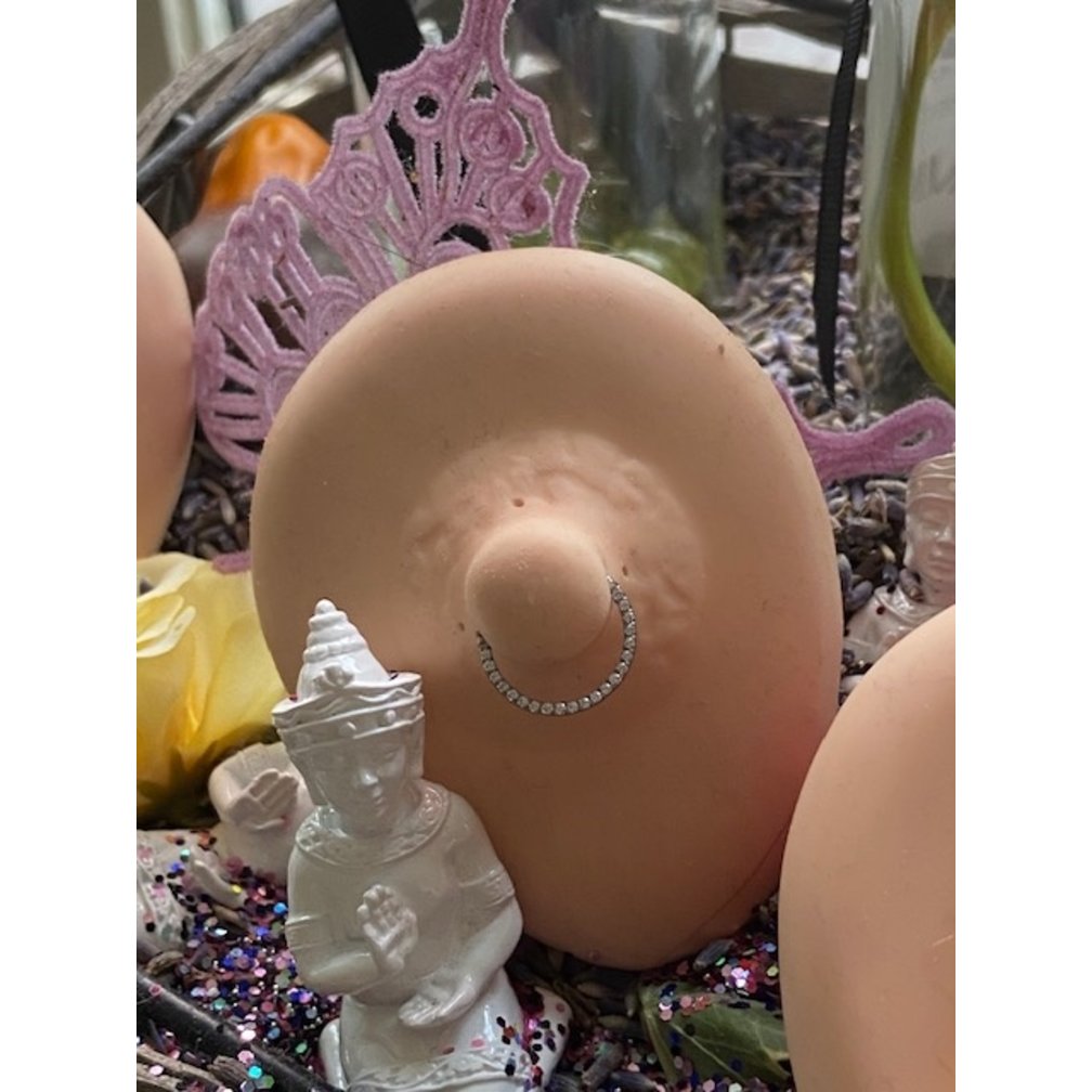 Titanium Click Ring - Premium Zirconia