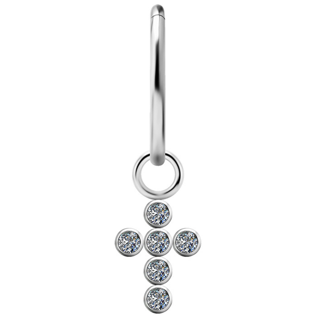Segment Ring Hanger - Premium Zirconia Kruis