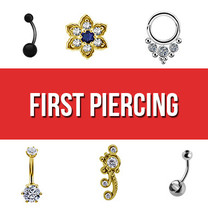 First Titanium and Gold Sterile Piercings