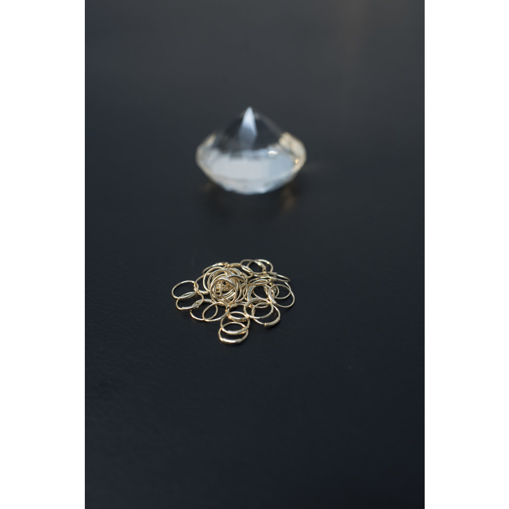 14 Karaat  Gouden  Neus Ring