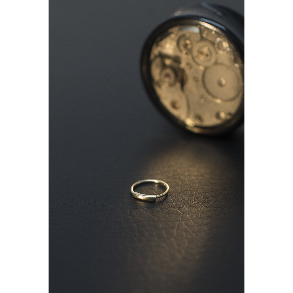 14 Karaat  Gouden  Neus Ring
