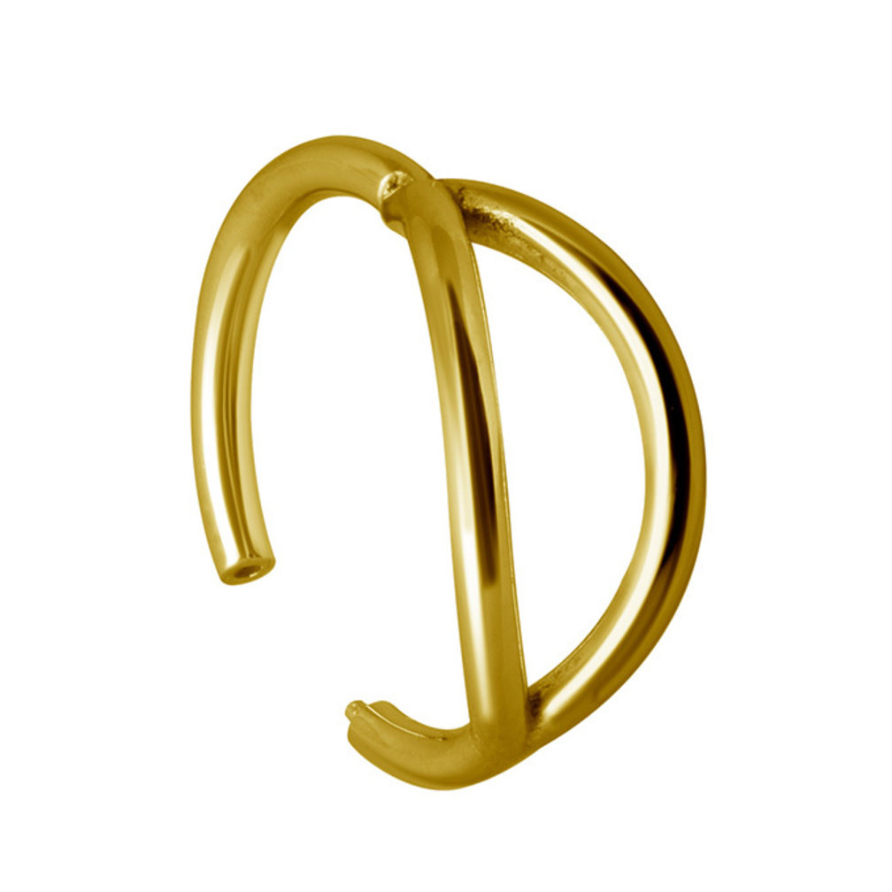 Chirurgisch Staal Click Ring