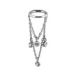 Surgical Steel Click Ring  - Chains