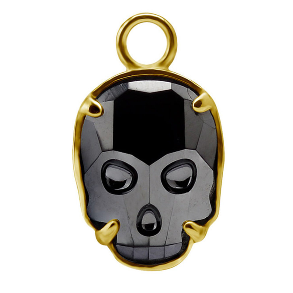 Segment Ring Charm - Skull