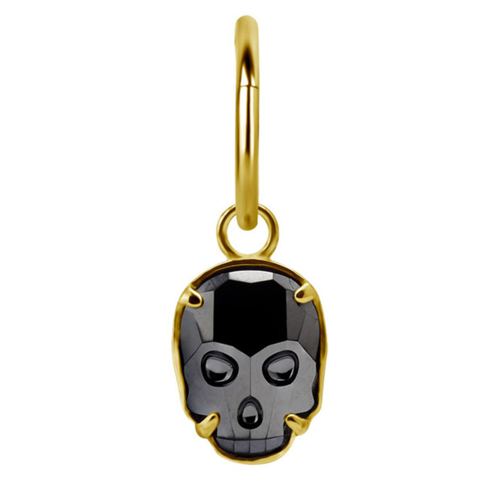 Segment Ring Charm - Skull