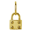 Segment Ring Charm - Padlock