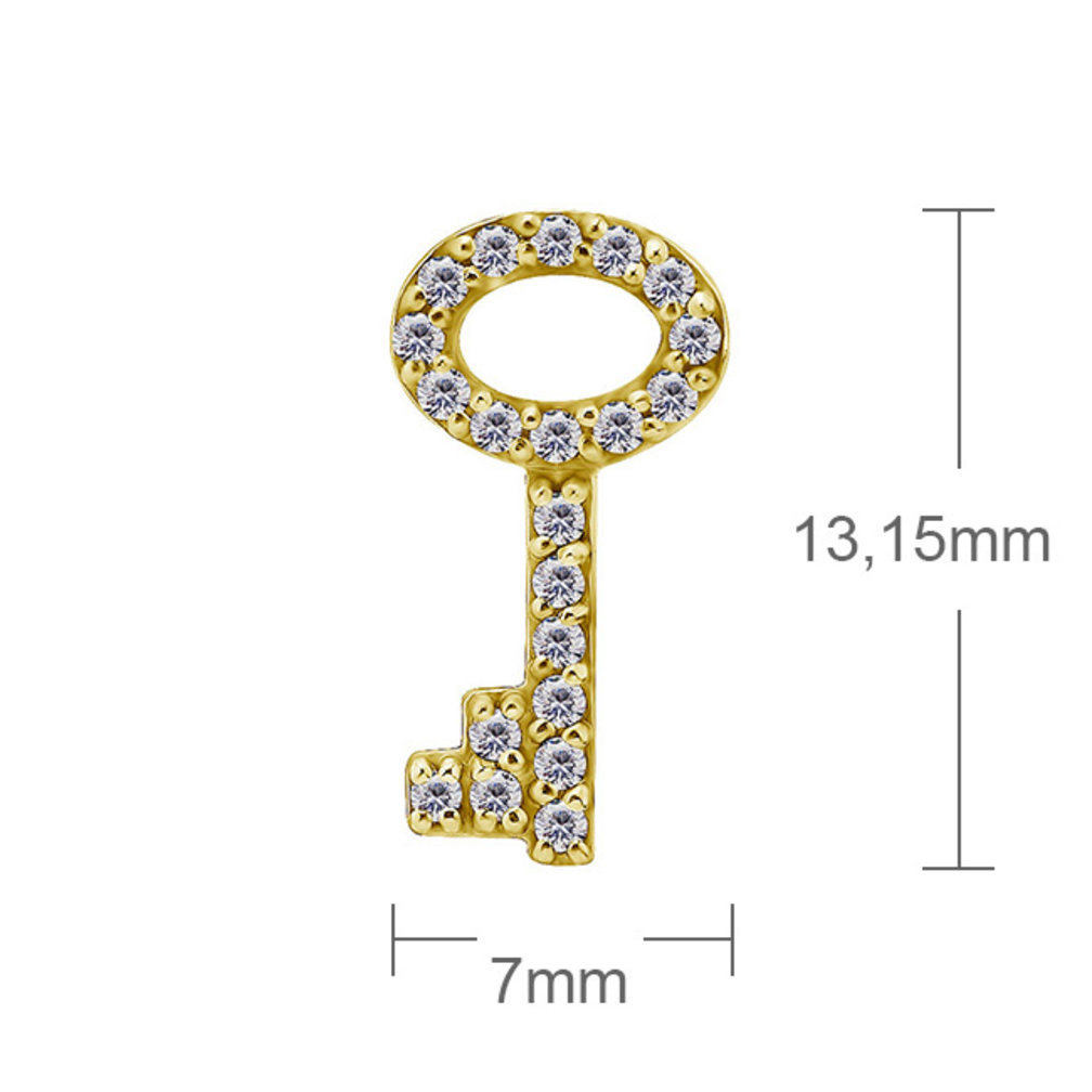 Segment Ring Hanger - Zirkonia Sleutel