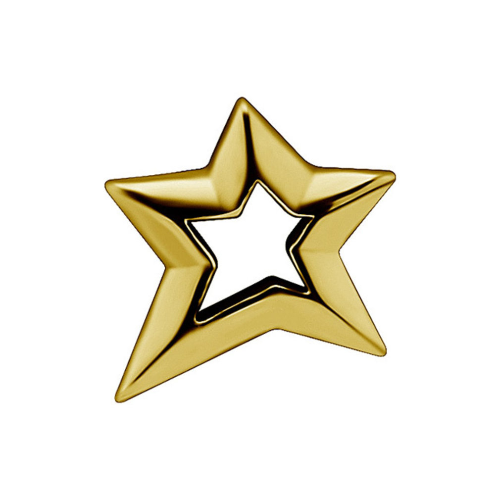 Segment Ring Charm - Star