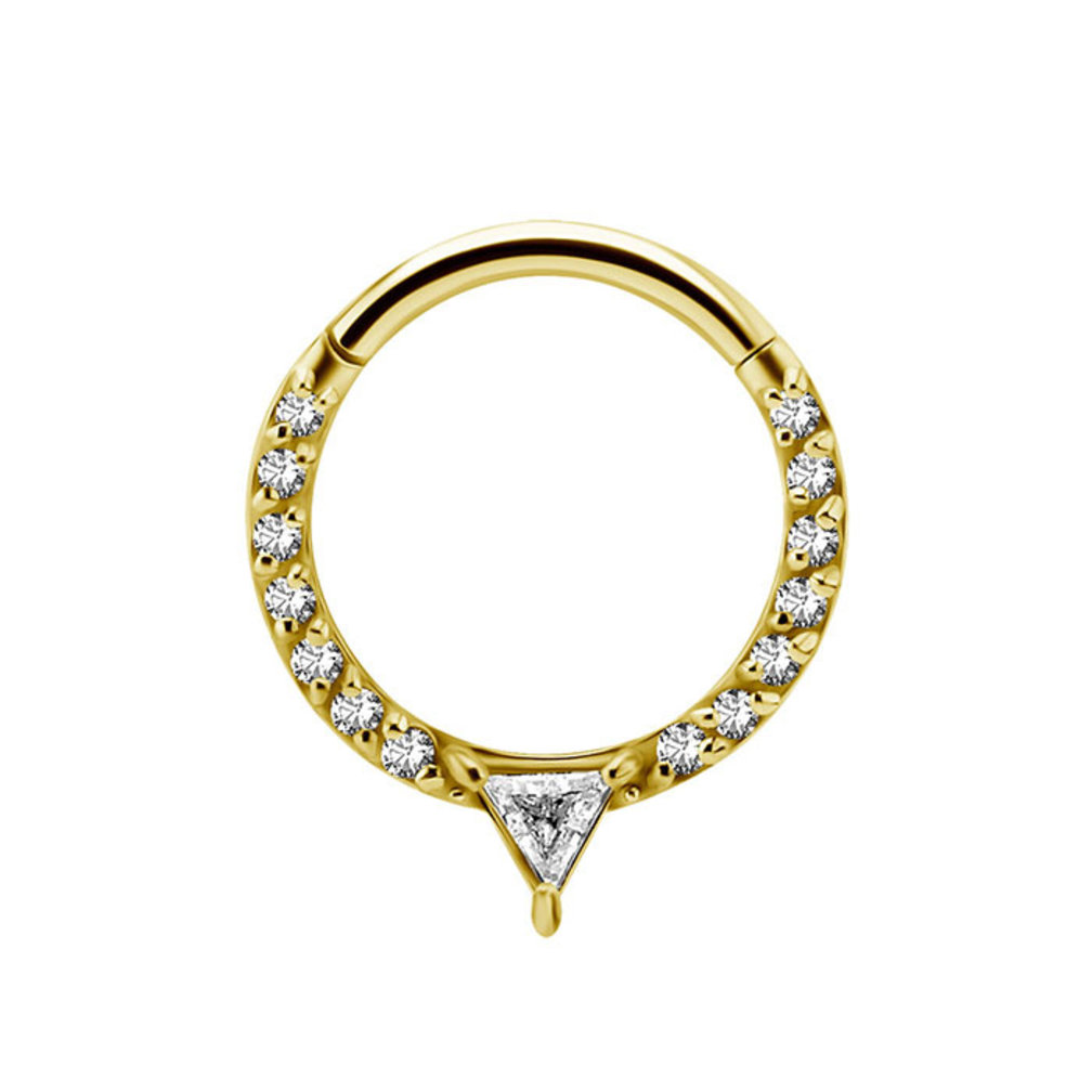 Septum/Daith Piercing Ring - Zirkonia