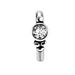 Oval Belly Ring - Zirconia