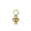 Segment Ring Charm -  Zirconia