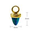 Segment Ring Charm - Opal Spike