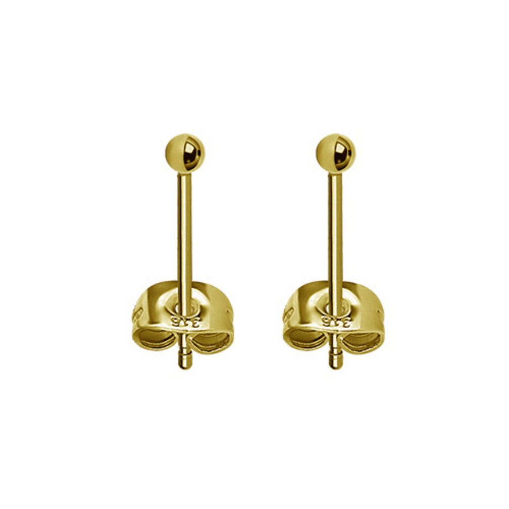 Vergulde Chirurgisch Staal Oorknopjes
