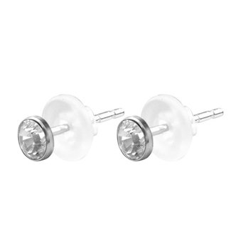 Piercings Works Surgical Steel Earstuds - Crystals