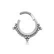 Septum/Daith Click Ring - Tribal