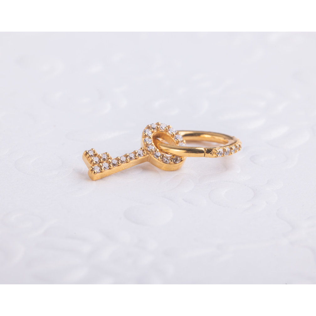 Segment Ring Hanger - Zirkonia Sleutel