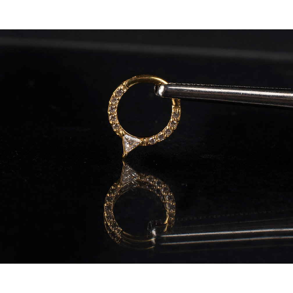 Septum/Daith Piercing Ring - Zirkonia