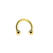18K Gold Plated Circular Barbell Basic