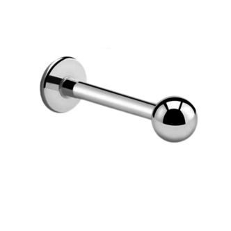 Piercings Works Chirurgisch Stalen Labret - Basic (1,2mm)