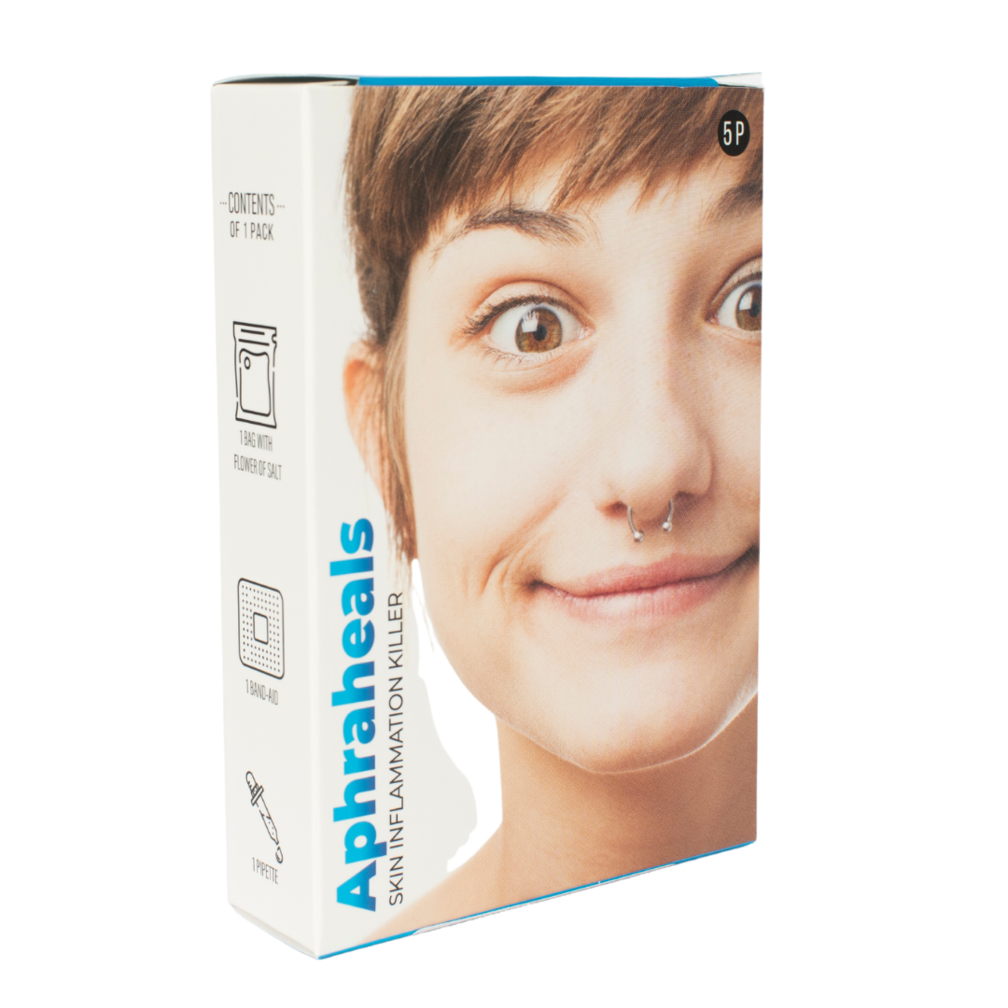 Aphraheals - Piercing Seasalt Band-aid Against Inflammation