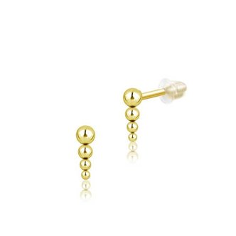 Piercings Works Vergulde Chirurgisch Staal Oorknopjes