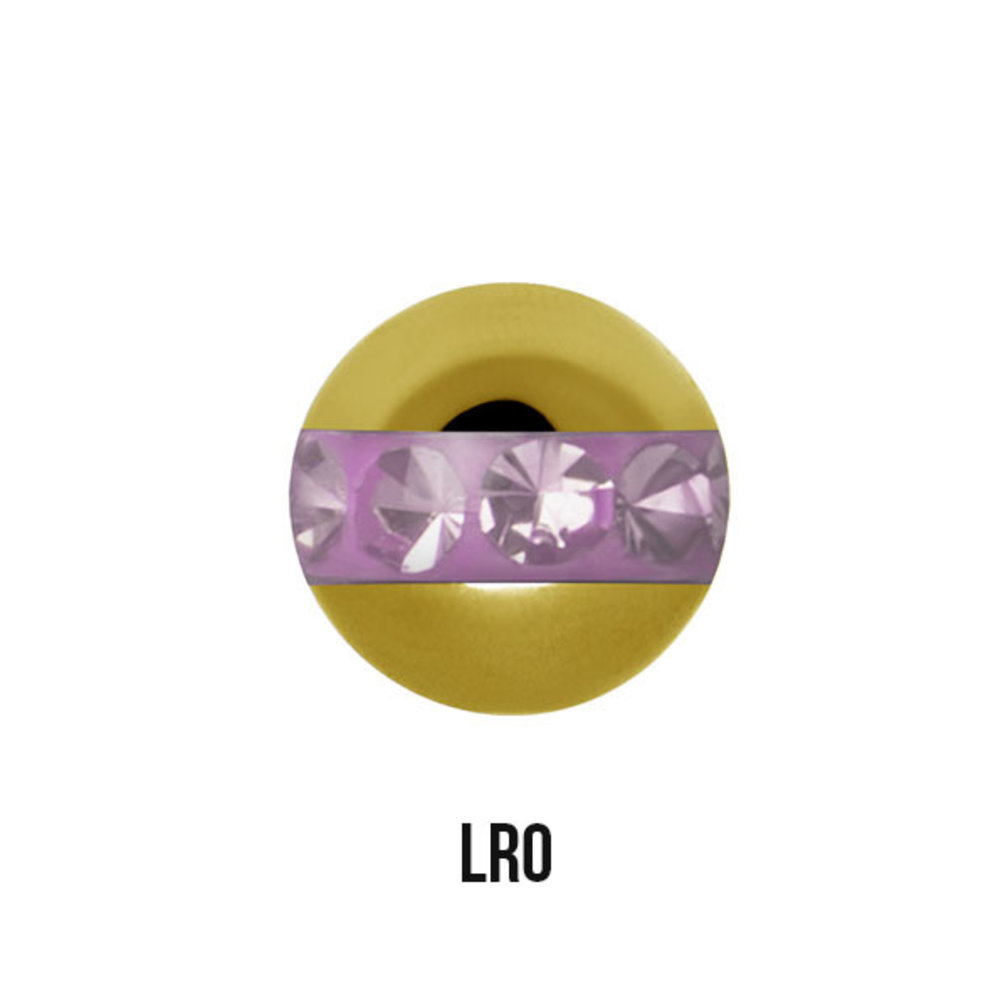 Chirurgisch Stalen Barbell - Premium Kristallen